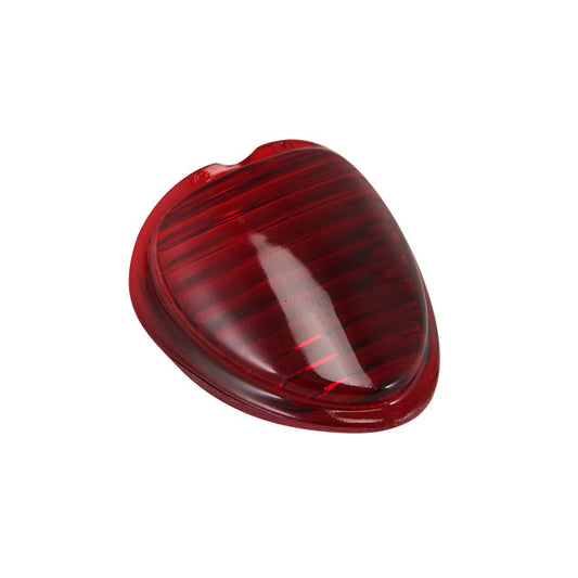 Tail light lens, top side