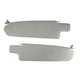Sun visors, white