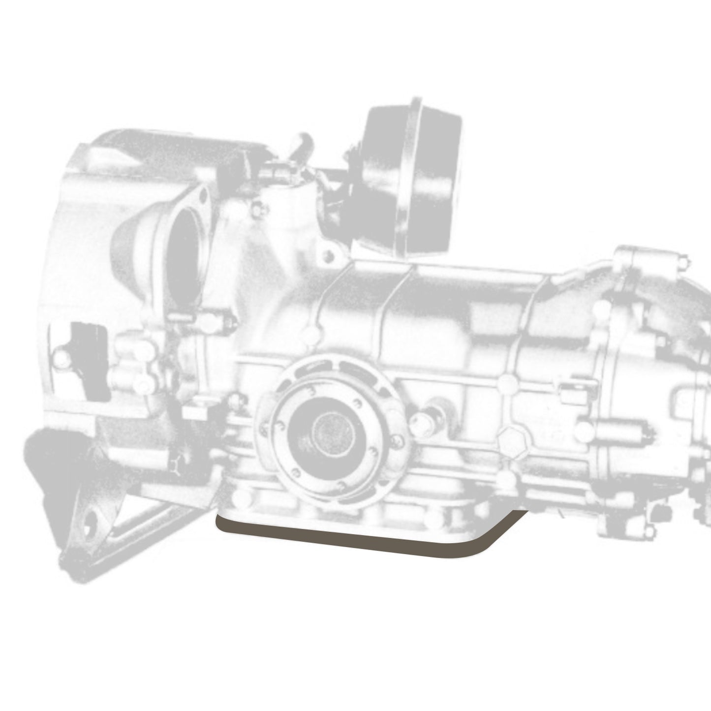 Gasket oil sump automatic