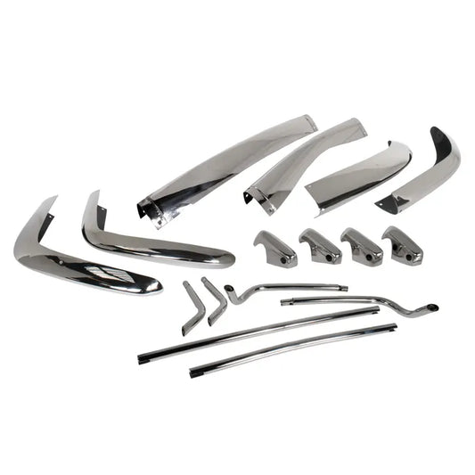 Bumper Set US Spec Stainless Steel : Karmann Ghia (1960-1966)