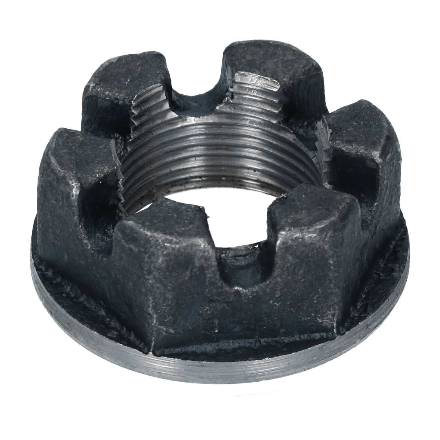Castle nut rear axle