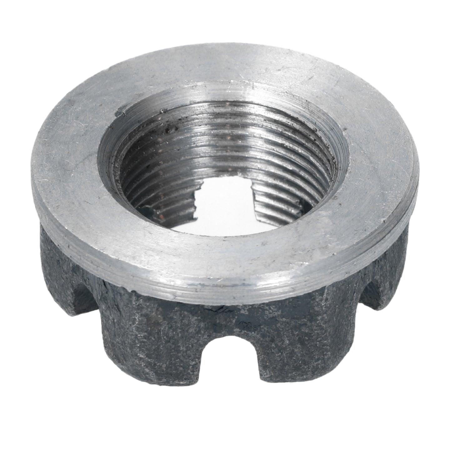 Castle nut rear axle