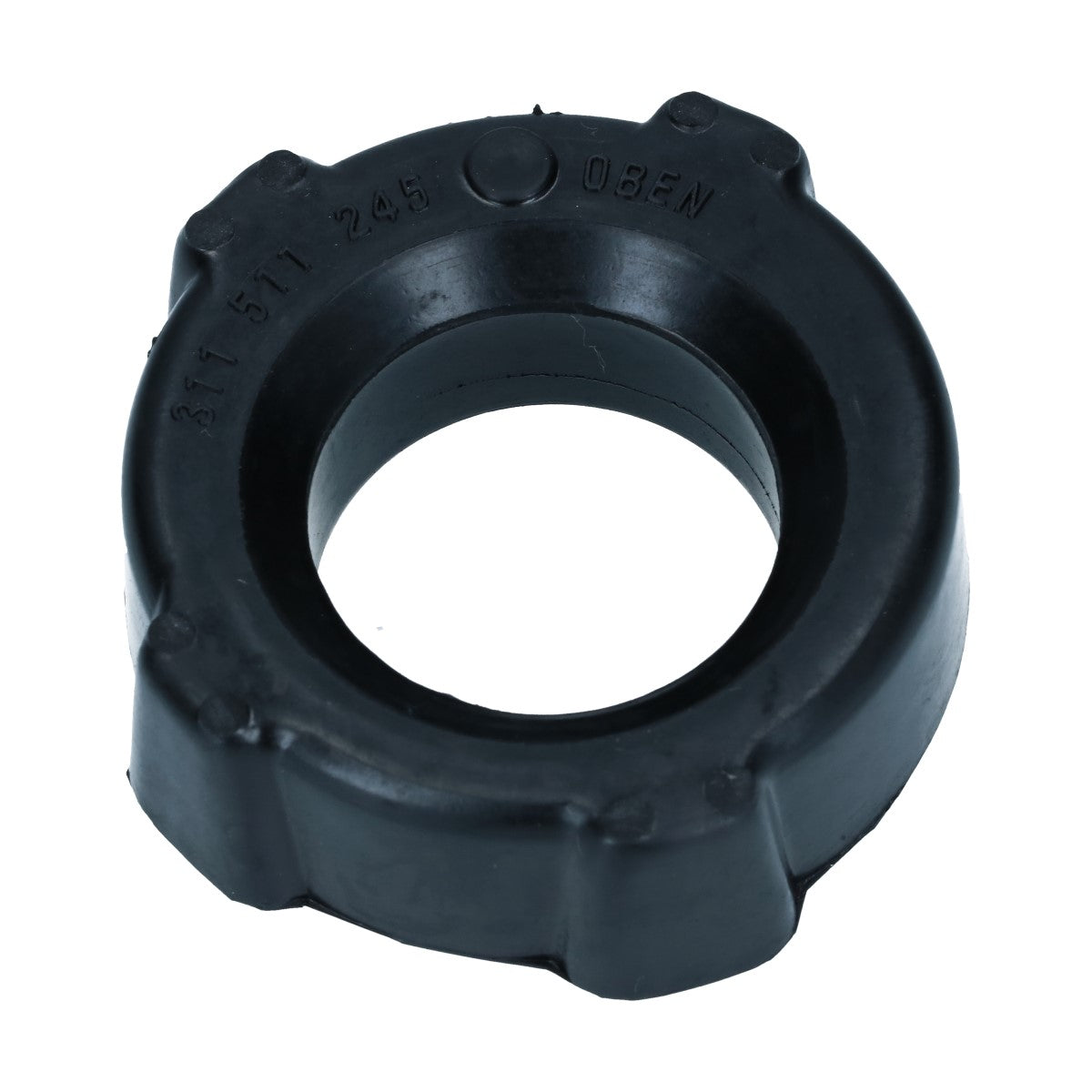 Rubberbushing springplate, rear