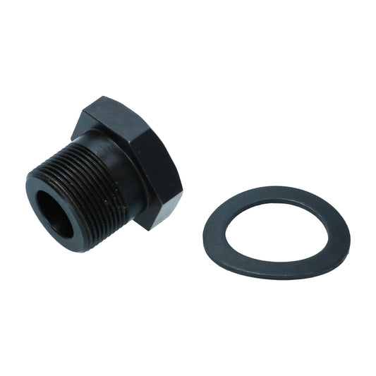 Gland nut and ring (Chromoly), Porsche 356 / 912 Type1 25/30pk