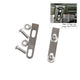 Engine lid hinge mounting plates