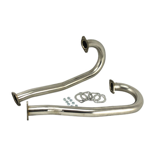 J-Tubes 38mm with flanges, Stainless Steel