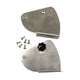 Sun visor mounting kit
