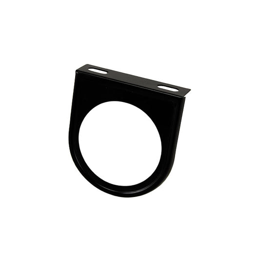 Gauge mount bracket 1 hole, 52 mm, black