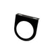 Gauge mount bracket 1 hole, 52 mm, black