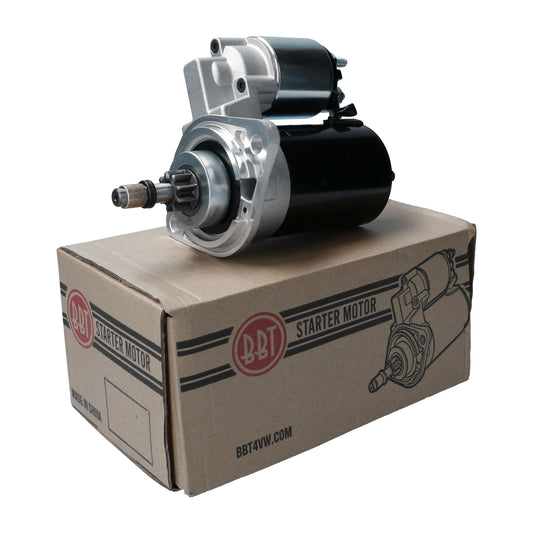 Starter motor 12V, 1.1kW Beetle Karmann Ghia 08/67- Bus -07/75 1600cc Type181 Type3
