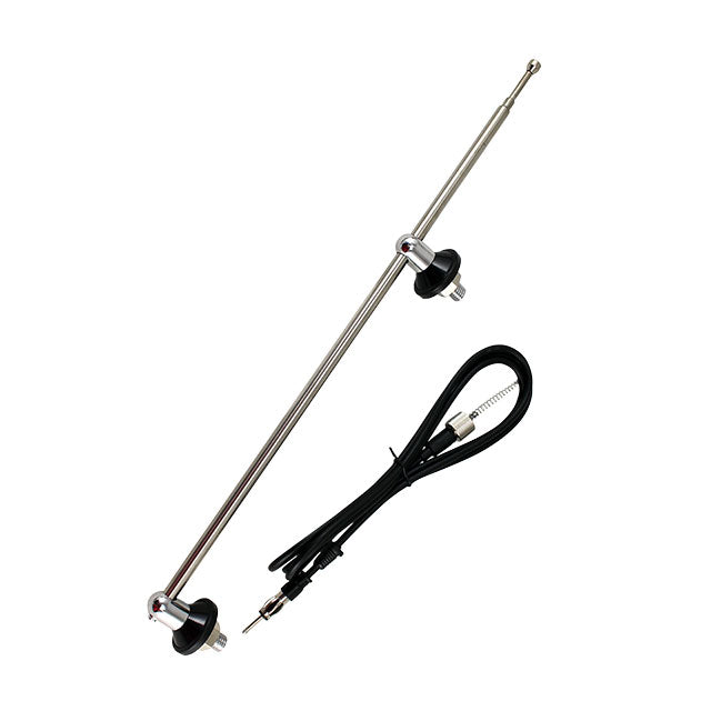 Beetle antenna, mounting on two points