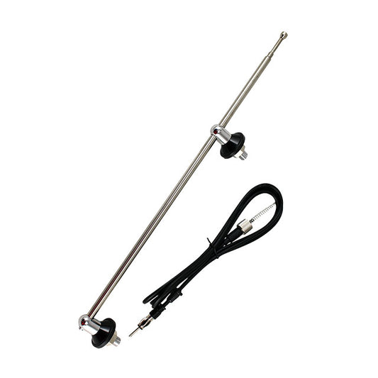 Beetle antenna, mounting on two points