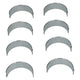 Rod bearings 0,25, Chevy journal