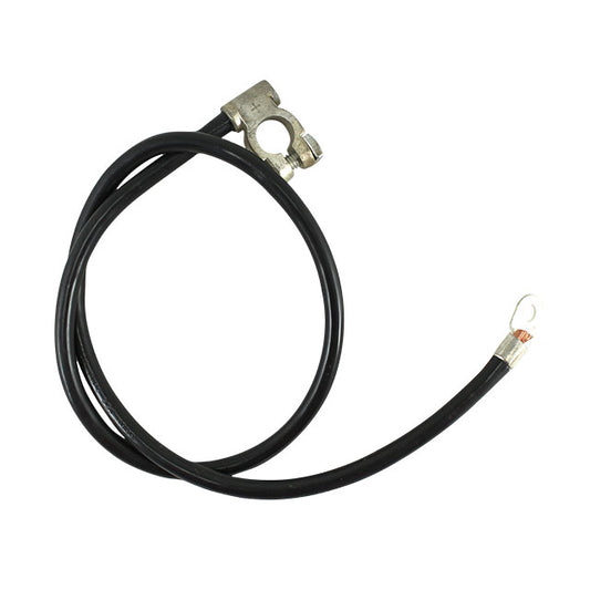 Positive battery cable, black 825 mm