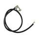 Positive battery cable, black 825 mm
