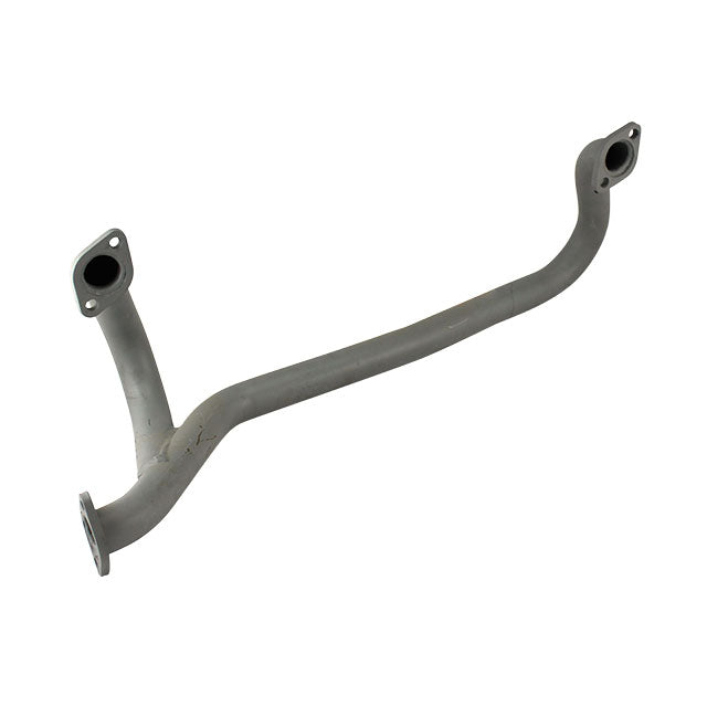 Exhaust pipe / engine and exhaust front