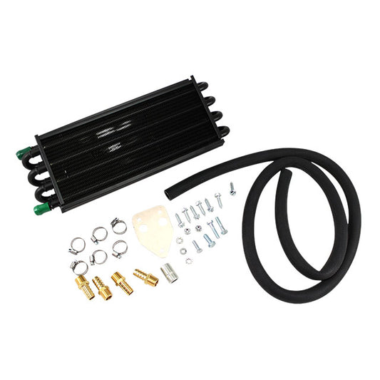 Oil cooler kit with 8 tubes, 13 x 31 x 9 cm