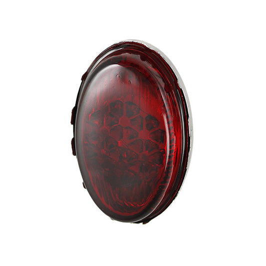 Tail light lens and reflector