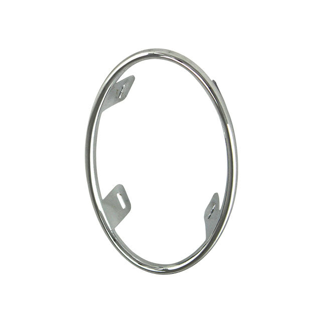 Chrome ring for tail light lens/reflector