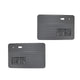 Doorpanel set front - black 2 pcs