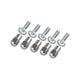Wheelnut + stud M12x1.5 for 'Mag' wheels