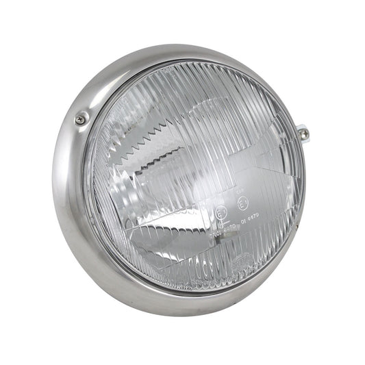 Headlight, right, European (L.H.D.) Hella