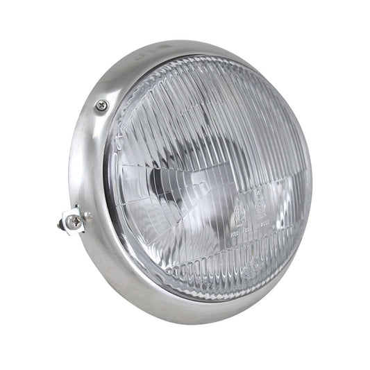 Headlight, left, European (R.H.D.) Hella
