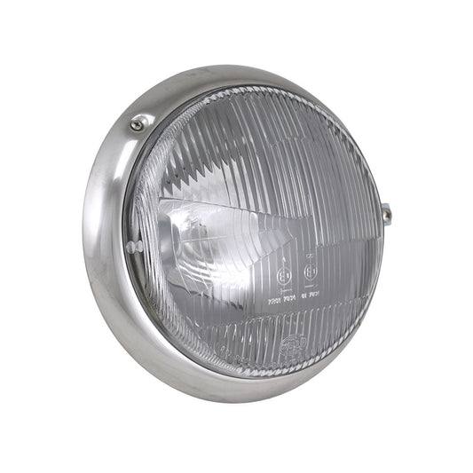 Headlight, right, European (R.H.D.) Hella
