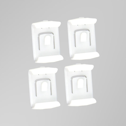 Seat rail bushings rear, 3 points, 4 pieces (2 seats)