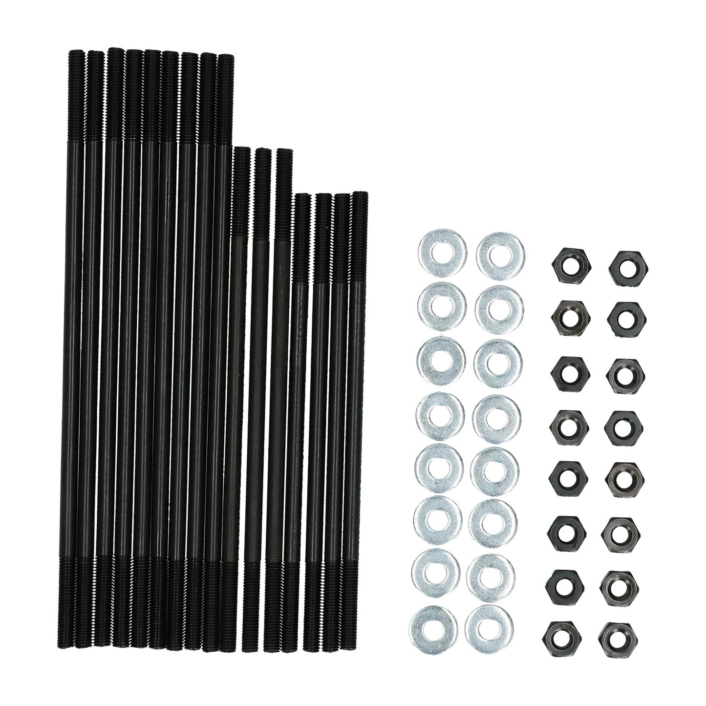 Cylinder stud kit 8mm std +1/2&quot; length Chrome-Molybdene