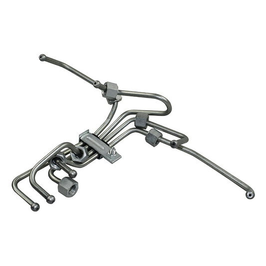 Injection pipe set