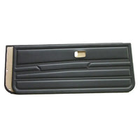 Front Door Card Set for 3 Door Model, Black: Golf Mk1 (1975-1983)