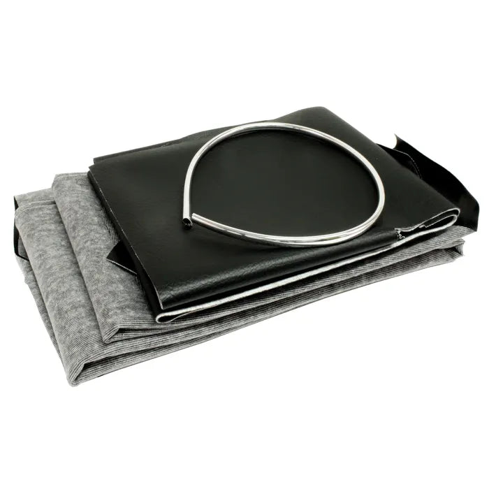 Headliner for Sunroof Model in Black Vinyl: Golf Mk1 (1975-1983)