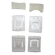 Front Seat Guide Set for Both Seats Beetle (1971-1979), Golf Mk1 (1975-1983), Golf Mk2 (1984-1992)