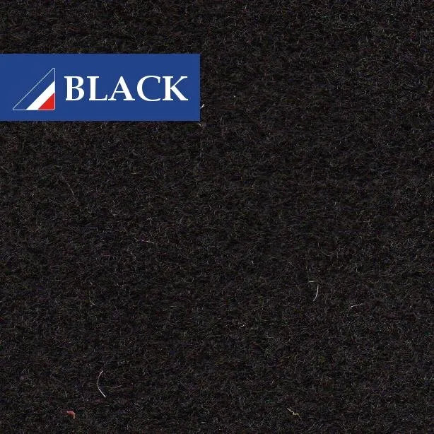 Carpet Set for Right Hand Drive, Black: Golf Mk1 (1975-1983), Caddy Mk1 (1983-1992)