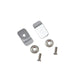 Clip for tensioning strip rear, set