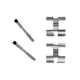 Mounting kit brake pads, ATE