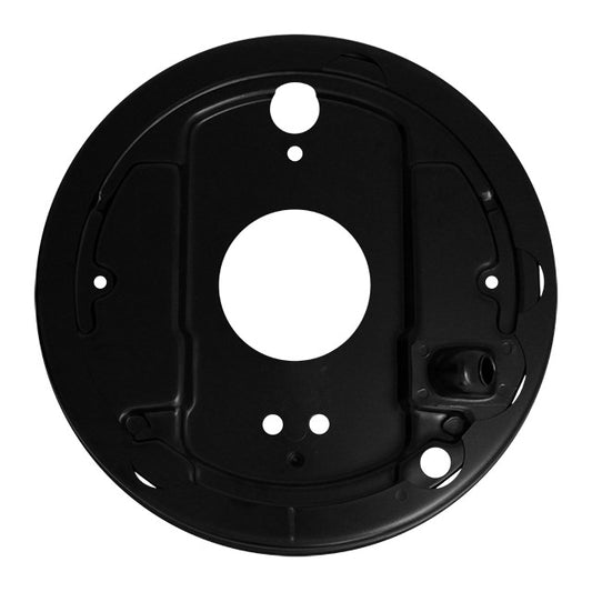 Backing plate, rear, left