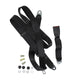 Seatbelt 3-point black, universal, with E-mark, each
