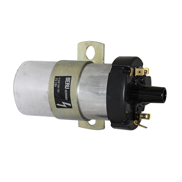 Ignition coil Beru, 12V T25 WBX with clamp