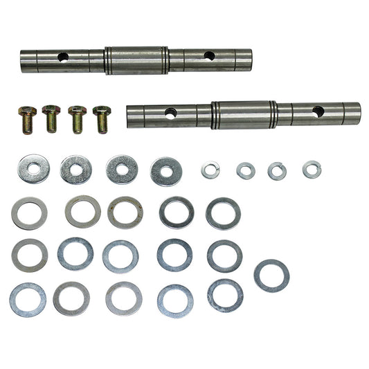 Rocker shafts, fortified, as pair