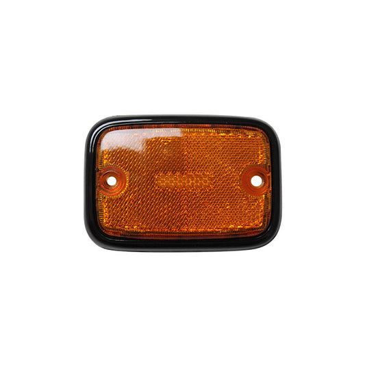 Side reflector lens front - Orange-black