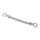 Groundstrap for steering box coupler