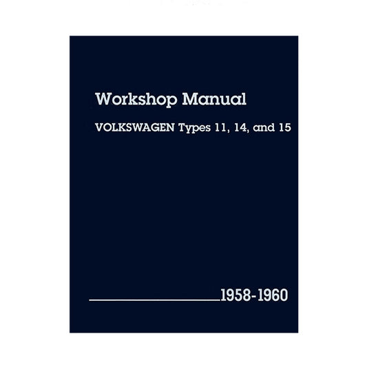 Bentley Manual Type 11/14/15 - 1958-60 (English)