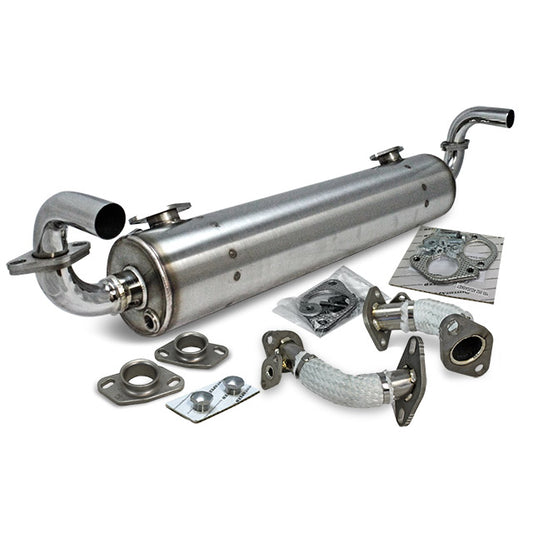 Exhaust - THING 'Vintage Speed' with pre-heat risers / Stainless steel