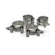 S/S clips with bolts to mount front sway bar