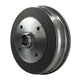 Brake drum, front, 4-lug (4x130)