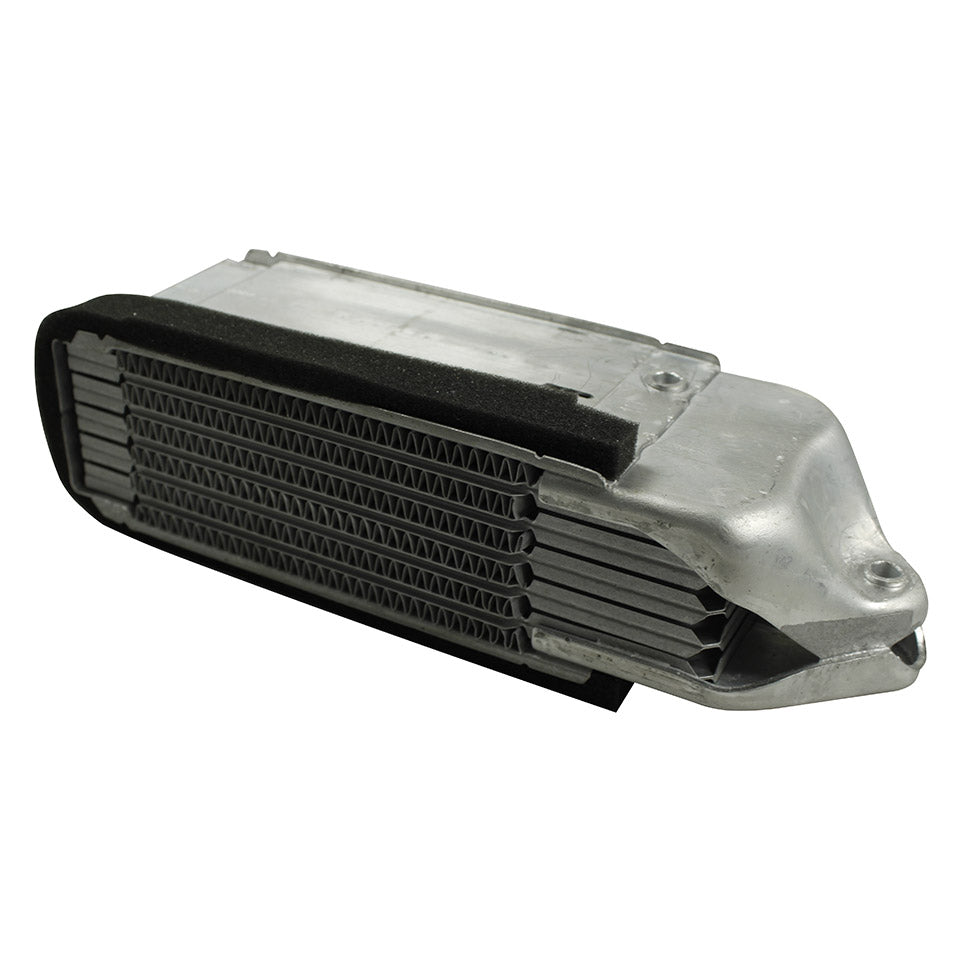 Oil cooler, double port