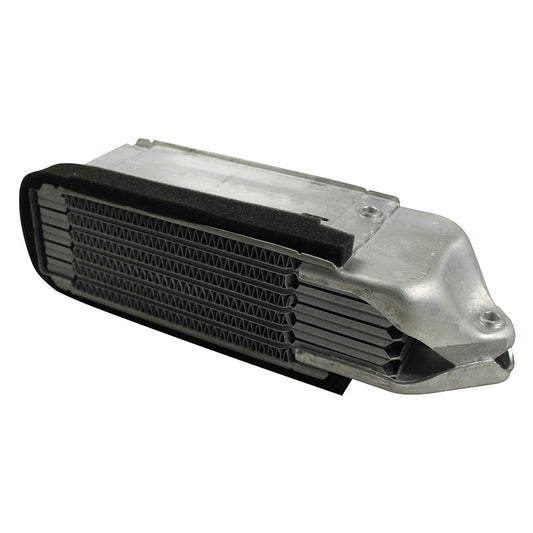 Oil cooler, double port