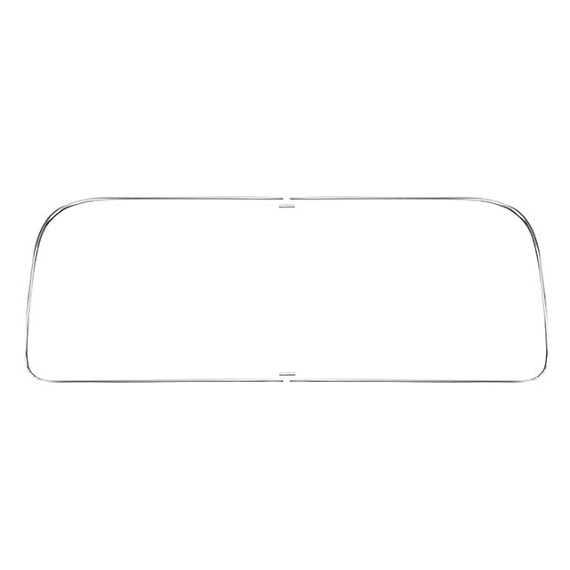 Window moulding for rear window 'Deluxe' (alu trim)